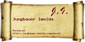 Jungbauer Imelda névjegykártya